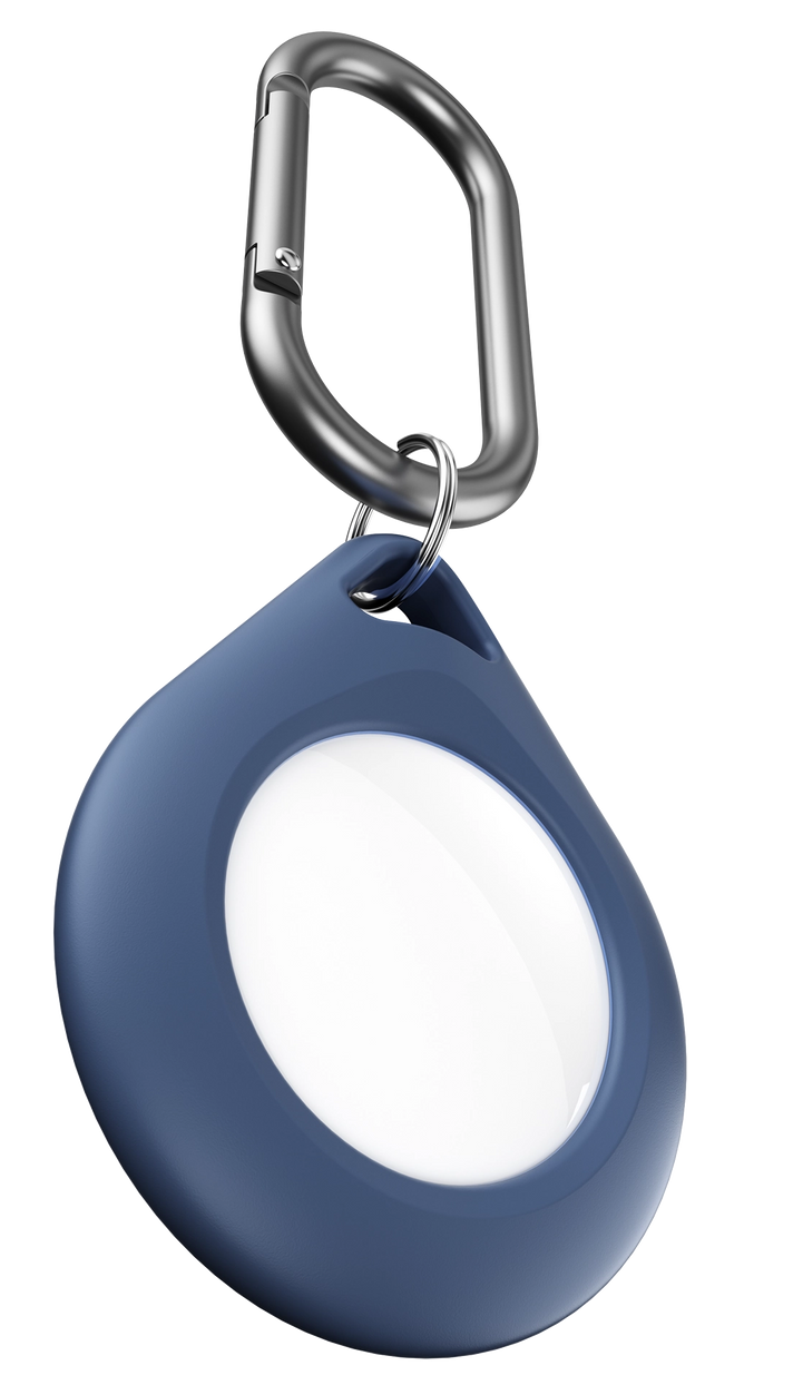 KeyBudz Secure Dock AirTag hanger blauw 2 pack