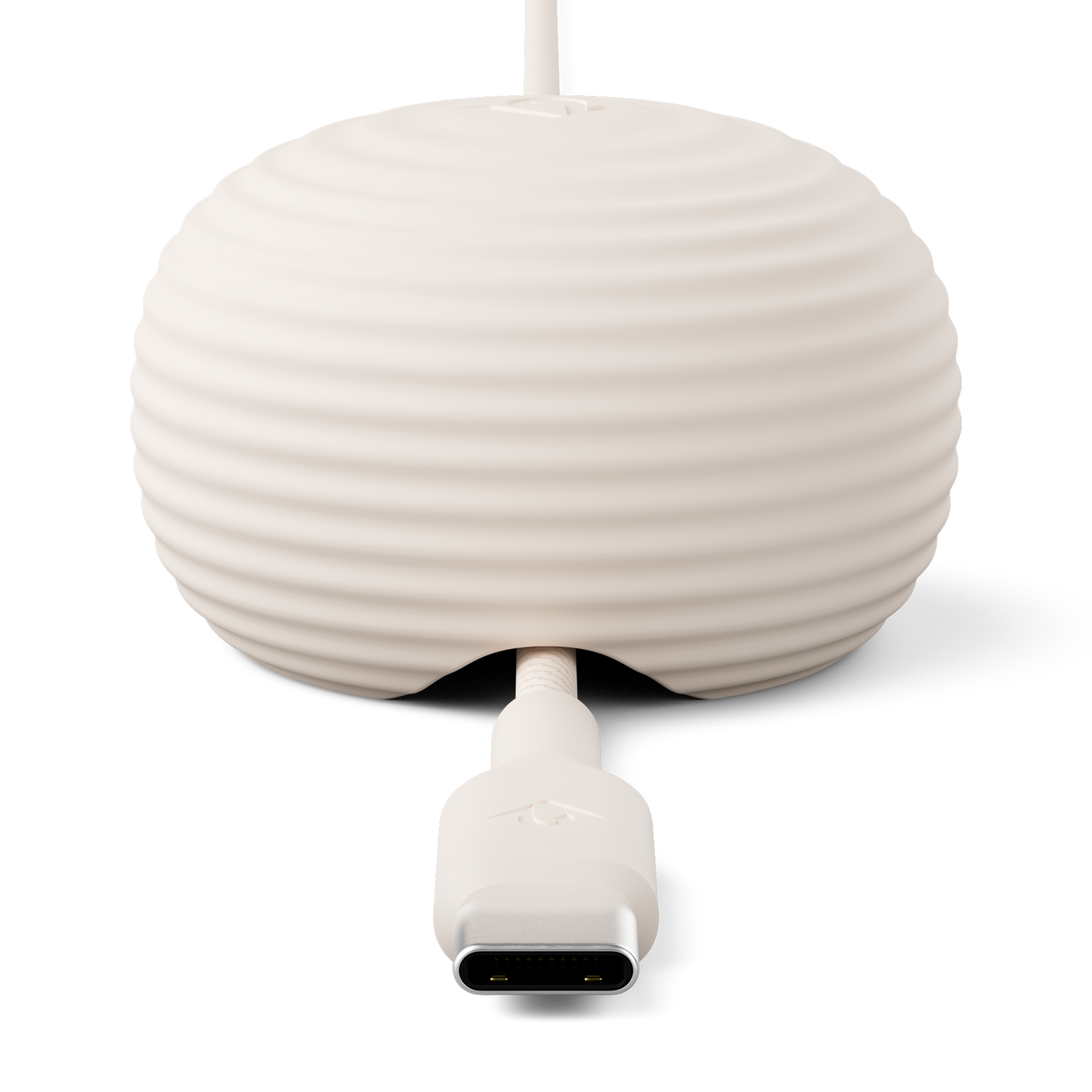 Twelve South CableStay USB-C kabel met houder beige