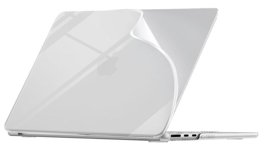 TechProtection Soft MacBook Air 15 inch hardshell transparant