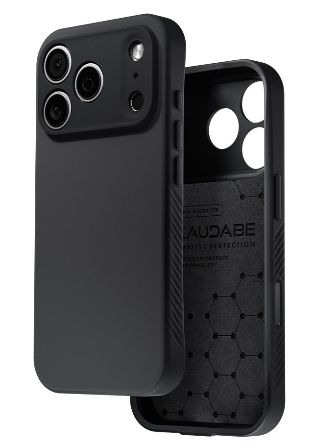 Caudabe Paragon MagSafe iPhone 17 Pro Max hoesje midnight