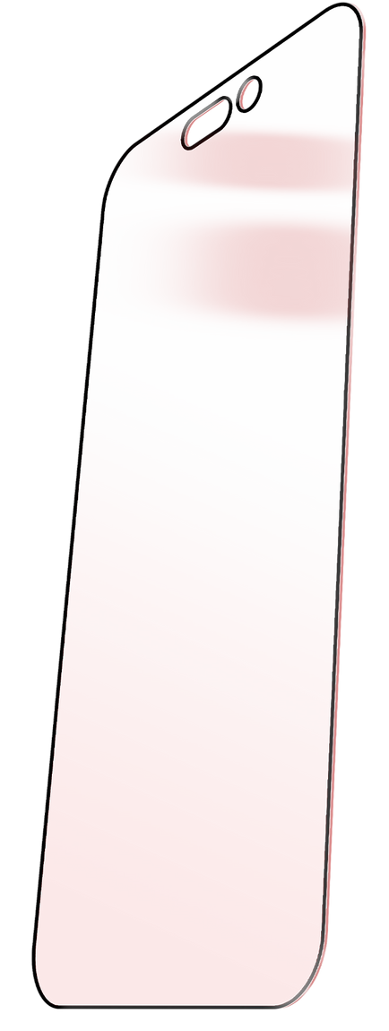 BodyGuardz Red Light Converter iPhone 17 screenprotector