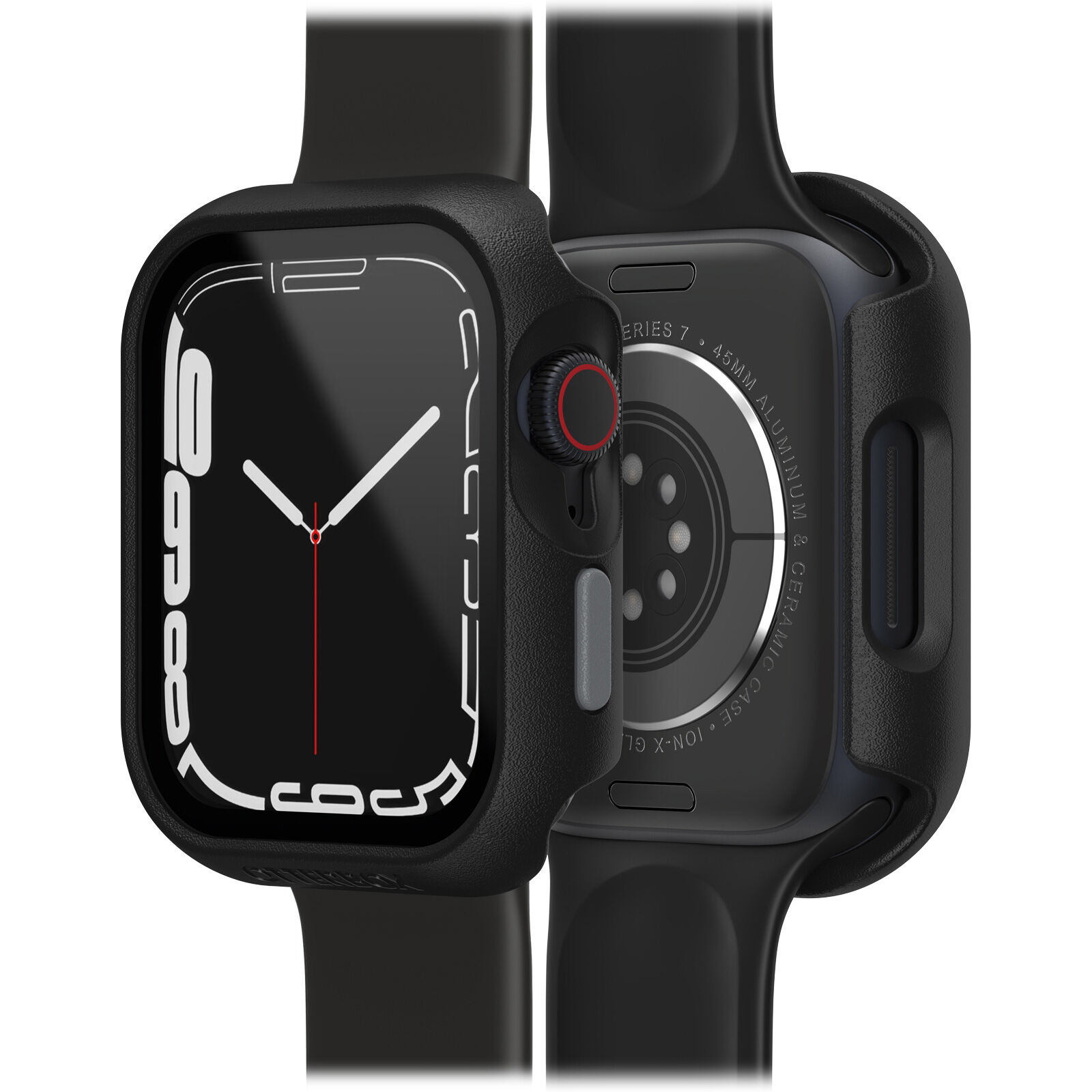 Otterbox Eclipse Apple Watch 45 mm hoesje met screenprotector zwart