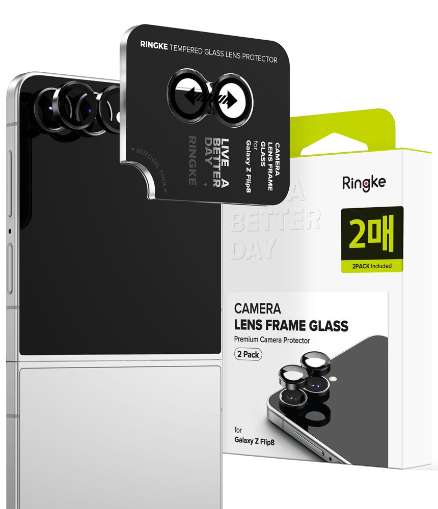 Ringke Camera Galaxy Z Flip 8 camera protector 2 pack