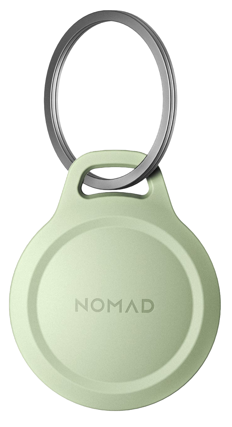 Nomad Rugged AirTag 1 / 2 houder en sleutelhanger seagrass
