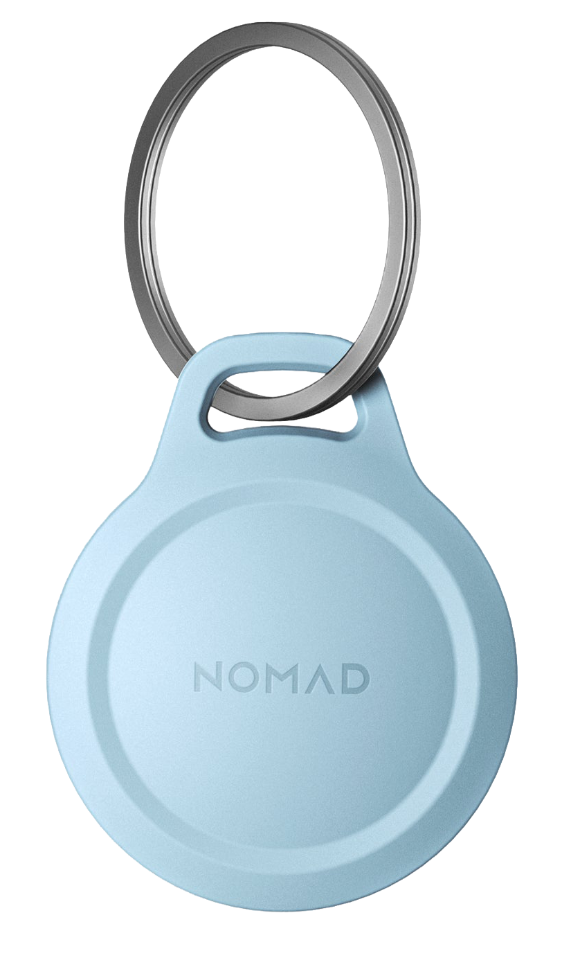 Nomad Rugged AirTag 1 / 2 houder en sleutelhanger tidal