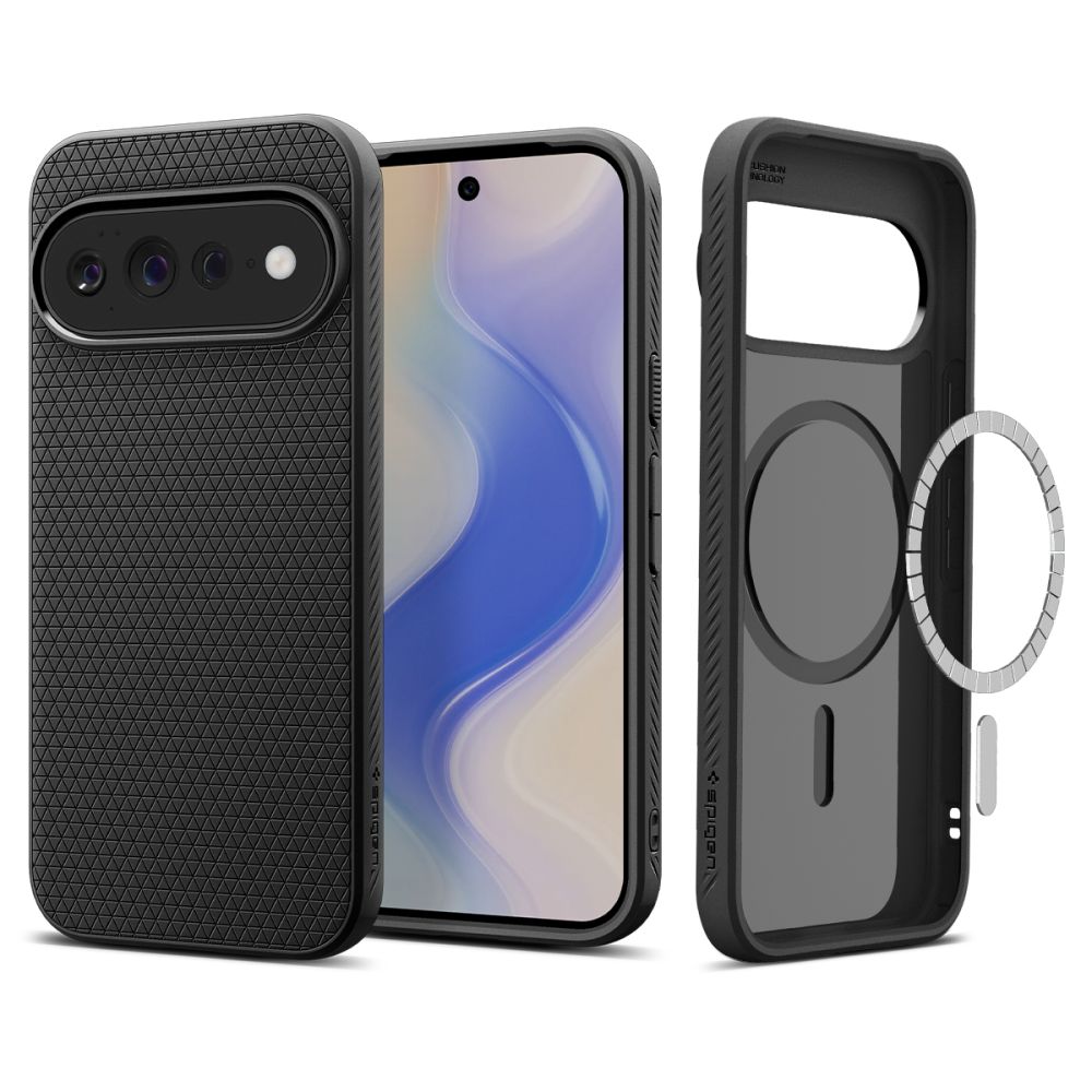 Spigen Liquid Air MagSafe Google Pixel 11 Pro XL hoesje zwart