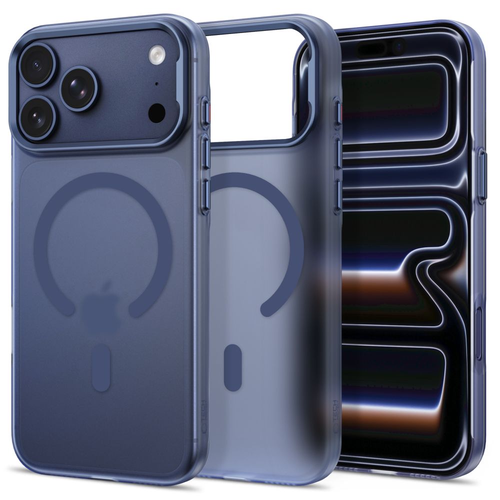 TechProtection Zero MagSafe iPhone 18 Pro Max hoesje blauw