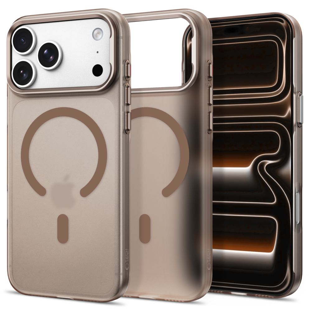 TechProtection Zero MagSafe iPhone 18 Pro hoesje beige