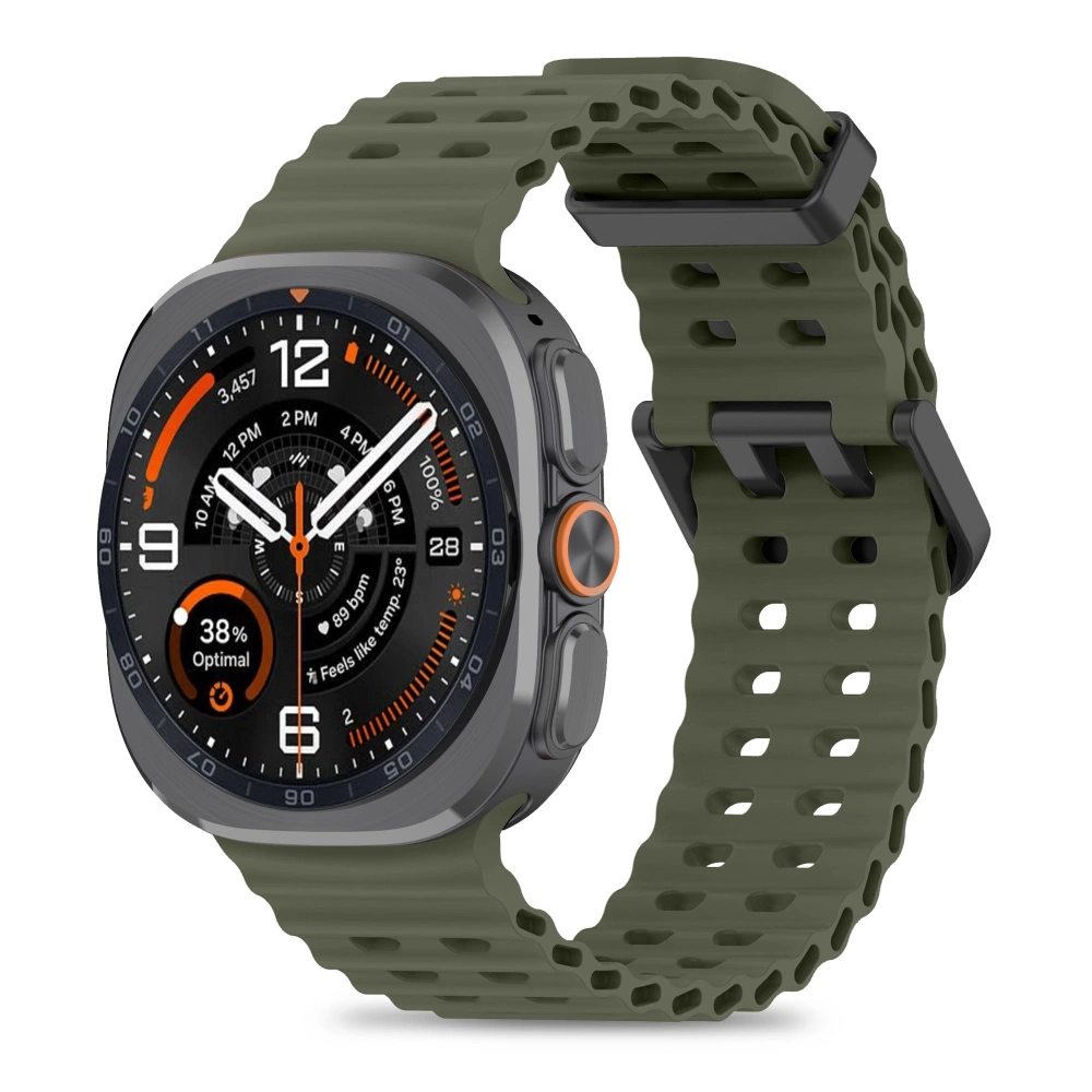 TechProtection Iconband Pro Galaxy Watch Ultra 47 mm bandje groen