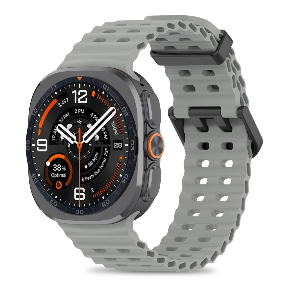 TechProtection Iconband Pro Galaxy Watch Ultra 47 mm bandje grijs