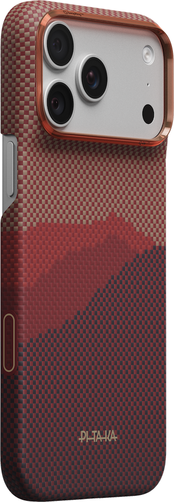 PITAKA Edge iPhone 18 Pro Max hoesje Ultra Slim autumn dusk