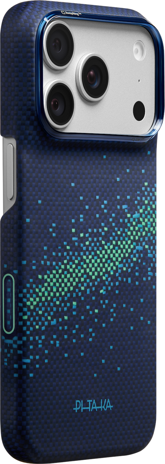 PITAKA Edge iPhone 18 Pro Max hoesje Ultra Slim milky way galaxy