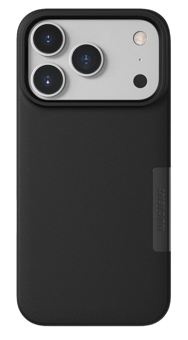 Nudient Thin MagSafe iPhone 18 Pro hoesje zwart