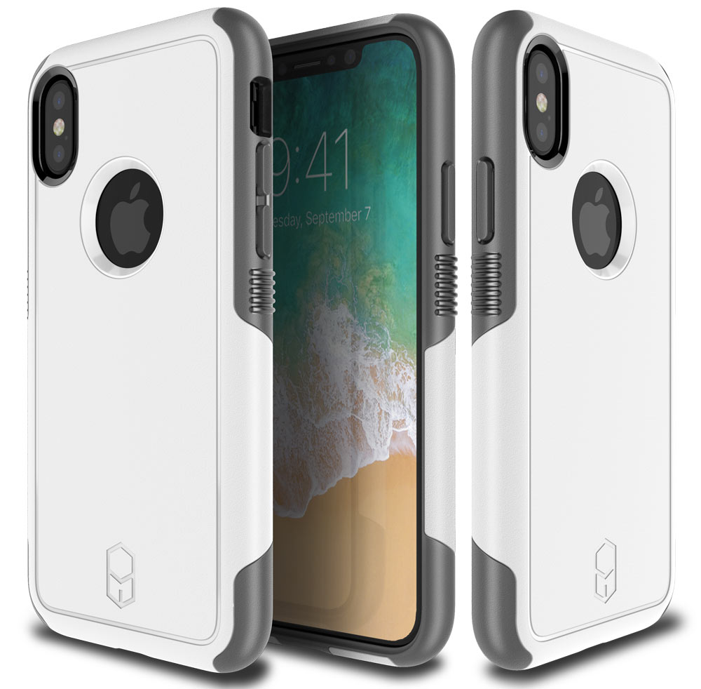 Patchworks Level Aegis iPhone X hoesje Wit