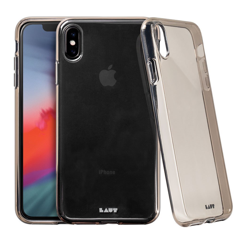 LAUT Lume iPhone Xs Max hoesje Zwart