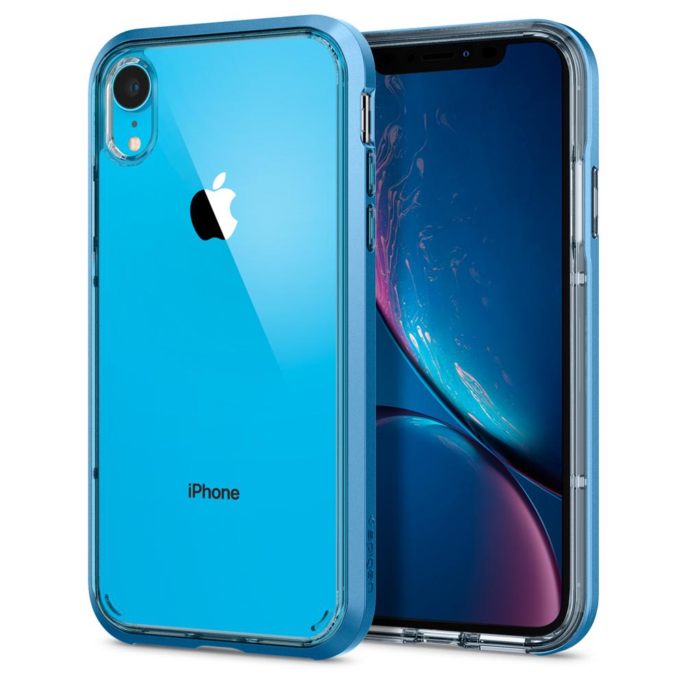 Arresteren Super goed Krijger Spigen Neo Hybrid Crystal iPhone Xr hoesje Blauw - Appelhoes