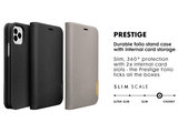 LAUT Prestige Folio iPhone 11 Pro Max hoes Taupe