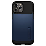 Spigen Slim Armor iPhone 12 Pro Max hoesje Blauw