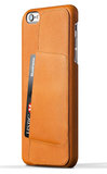Mujjo Leather Wallet 80 case iPhone 6 Plus Tan