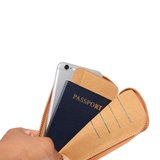 Incase Leather Zip Wallet iPhone 6 Plus Tan