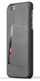 Mujjo Leather Wallet 80 case iPhone 6 Plus Grey
