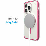 Speck Presidio Perfect Clear Geo MagSafe iPhone 14 Pro Max hoesje roze 