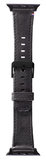 Decoded Leather Strap Watch 38 mm Black