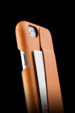Mujjo Leather Wallet 80 case iPhone 6/6S Tan