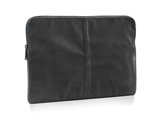 Decoded Leather Zipper Sleeve 13 inch Black