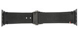 Decoded Leather Watch strap 42 mm Zwart