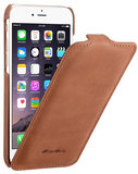 Melkco Leather Jacka Flip iPhone 6/6S hoesje Bruin