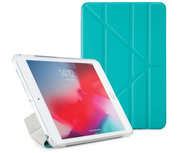 Pipetto Origami TPU iPad mini 2019 hoesje Luxe Turquoise