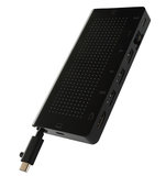 Twelve South StayGo USB-C hub met extra snoer Zwart
