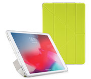Pipetto Origami Luxe TPU iPad Air 2019 hoesje Geel
