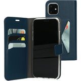 Mobiparts Classic Wallet iPhone 11 hoesje Blauw