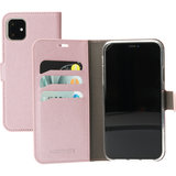 Mobiparts Saffiano Wallet iPhone 11 hoesje Roze