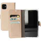 Mobiparts Saffiano Wallet iPhone 11 hoesje Copper