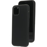 Mobiparts Silicone iPhone 11 Pro hoesje Zwart