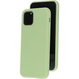 Mobiparts Silicone iPhone 11 Pro hoesje Groen