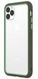 Rhinoshield CrashGuard NX iPhone 11 Pro Max bumper hoes Grijs Groen
