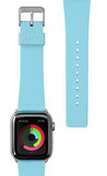 LAUT Huex Pastel Apple Watch 44 mm bandje Blauw