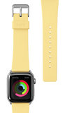 LAUT Huex Pastel Apple Watch 44 mm bandje Geel