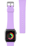 LAUT Huex Pastel Apple Watch 41 / 40 mm bandje Violet