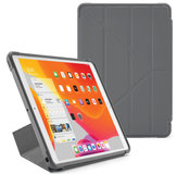 Pipetto Shield Origami iPad 2021 / 2020 / 2019 10,2 inch hoesje Grijs