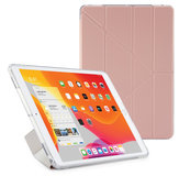 Pipetto Luxe TPU Origami iPad 2021 / 2020 / 2019 10,2 inch hoesje Roze