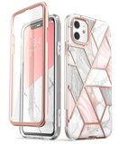 Supcase Cosmo Marble iPhone 11 hoesje Roze