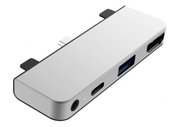 HyperDrive USB-C Mobile iPad Pro 4 in 1 hub met HDMI Zilver