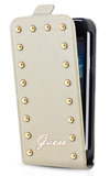 GUESS Studded Flip case iPhone 5C Cream