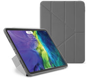 Pipetto Origami TPU iPad Pro 11 inch 2020 hoesje Grijs