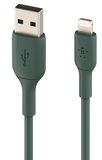 Belkin BoostCharge Lightning naar USB kabel 1 meter Groen